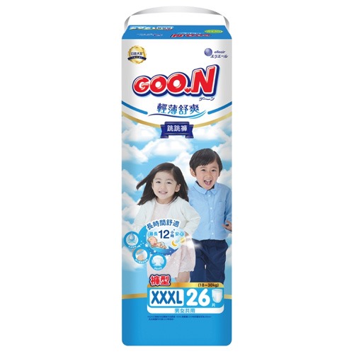 GOO.N輕薄舒爽 紙尿褲 XXXL 26片